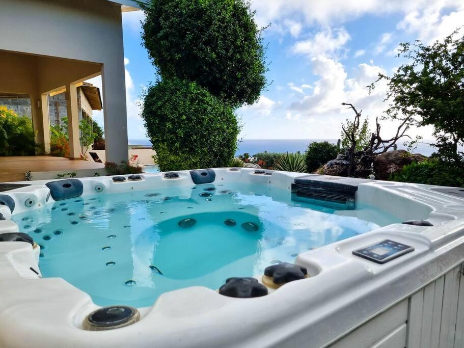Villa With Pool And Sea View Fontein Ngoại thất bức ảnh